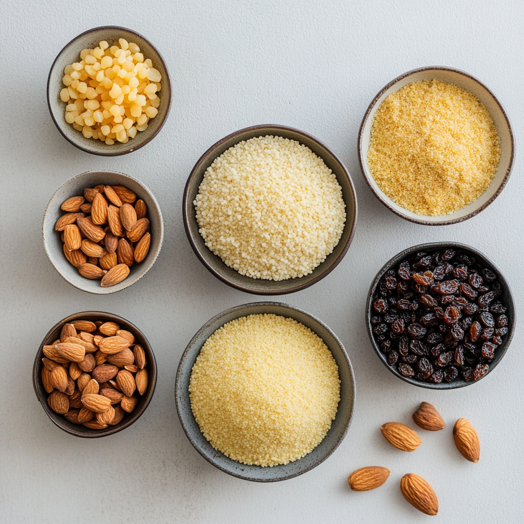 Ingredients for White Chocolate Cranberry Blondies