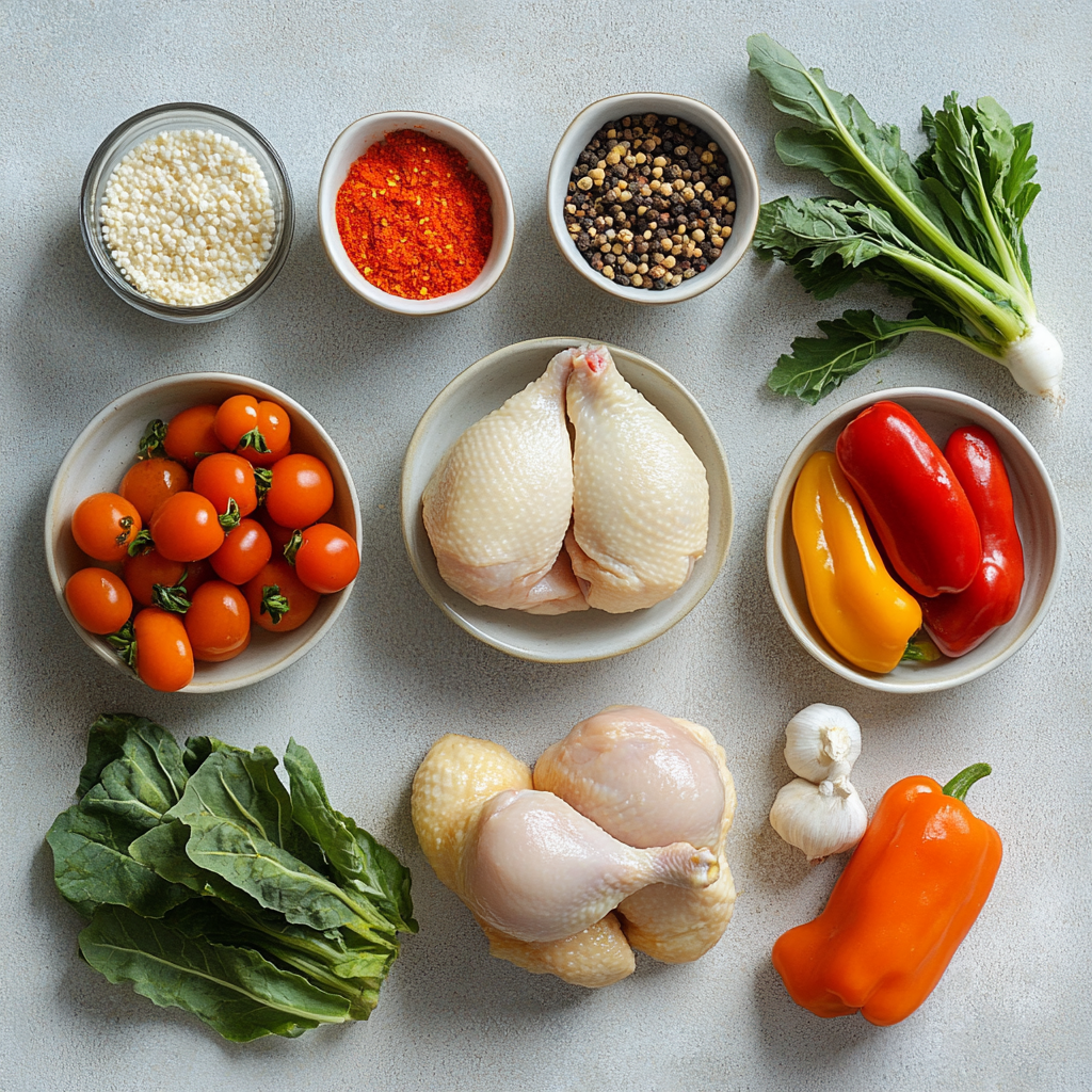 High-Protein Salmon with Roasted Asparagus, served on a plate with a side of quinoa