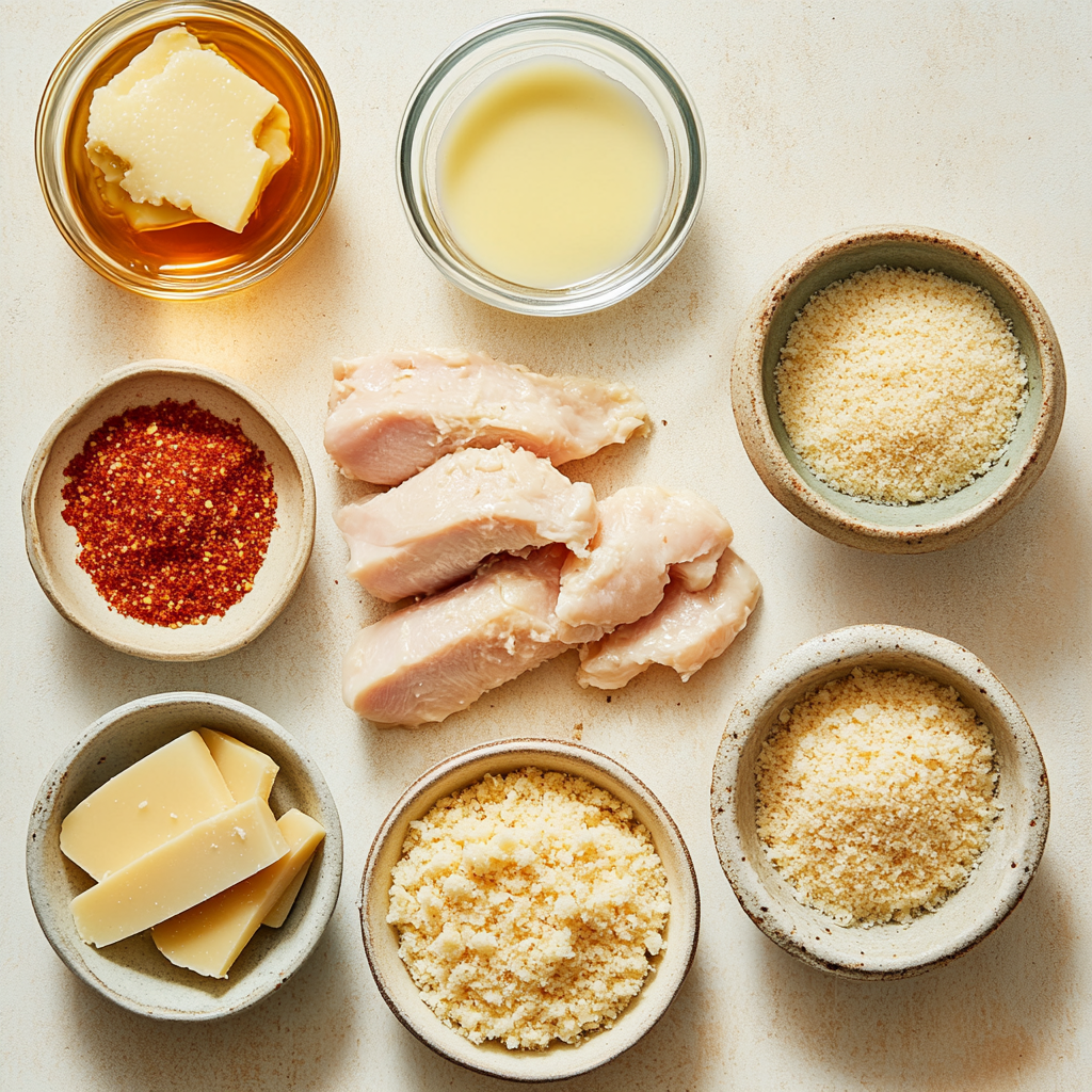 Ingredients for White Chocolate Cranberry Blondies