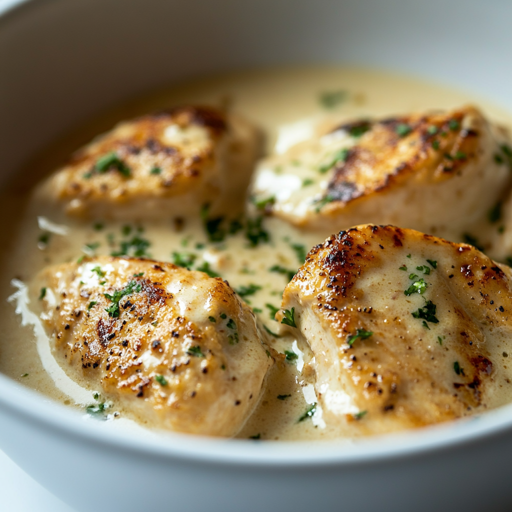 Creamy Garlic Skillet Chicken