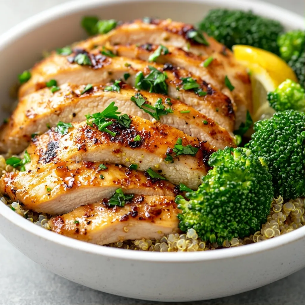 20-Minute High Protein Chicken Dinner