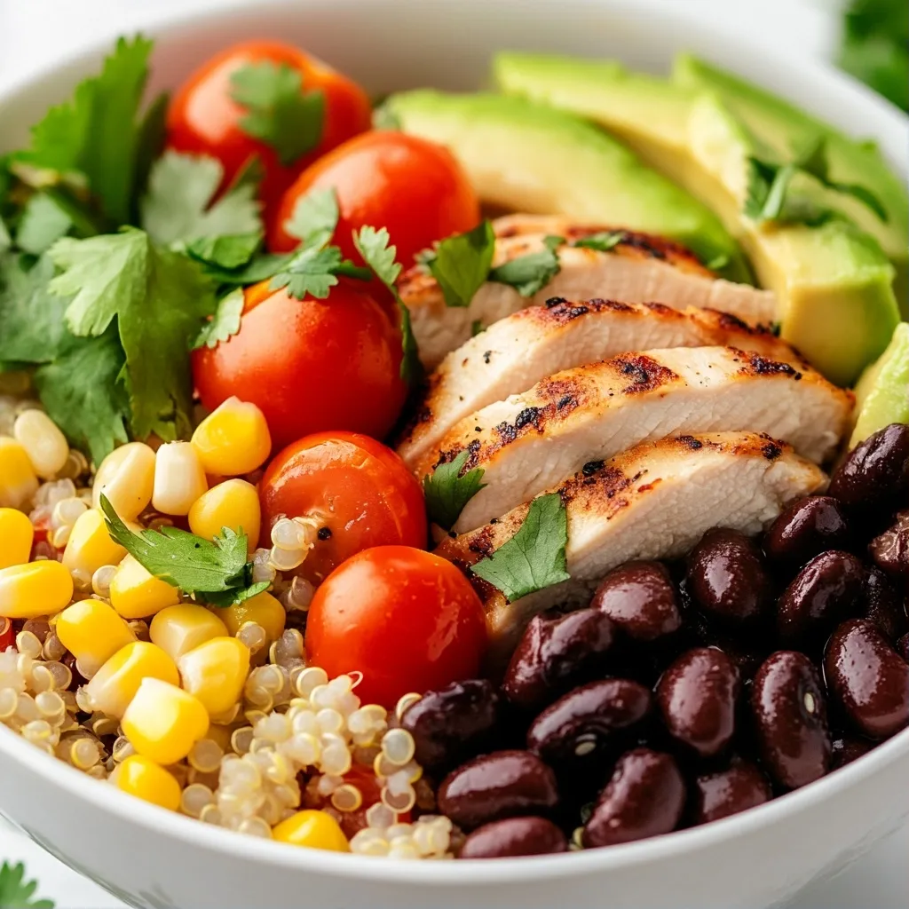 Easy High Protein Chicken Bowl You’ll Love
