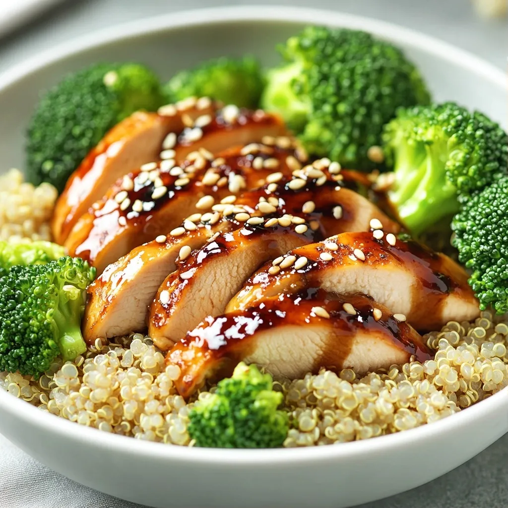 Quick High Protein Chicken Meal Prep