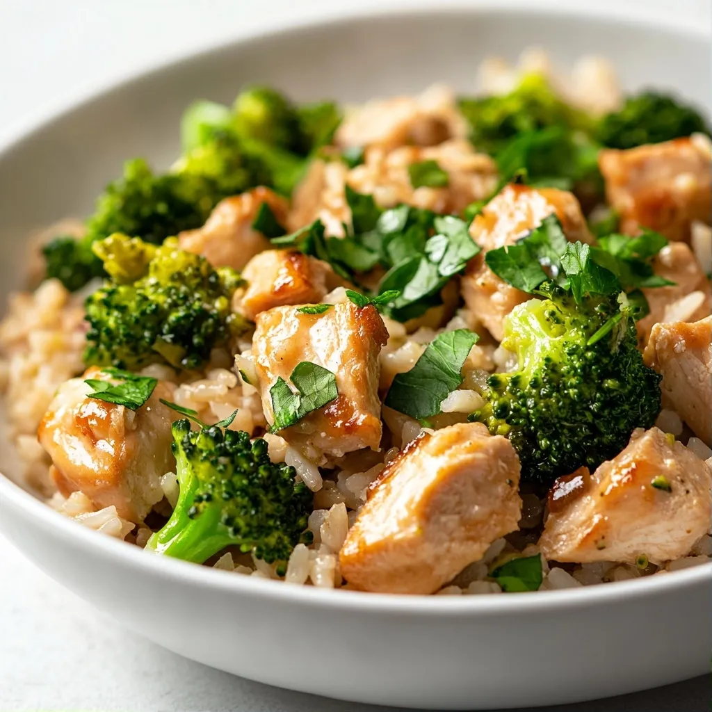 Easy Chicken and Rice High Protein Recipe