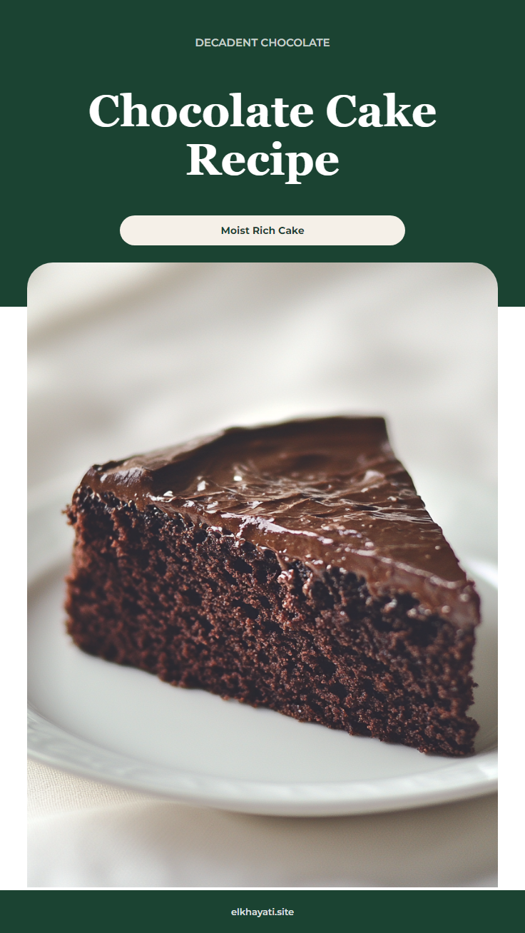 Decadent Chocolate Cake with crispy potato crust and vegetable filling a white plate overhead view