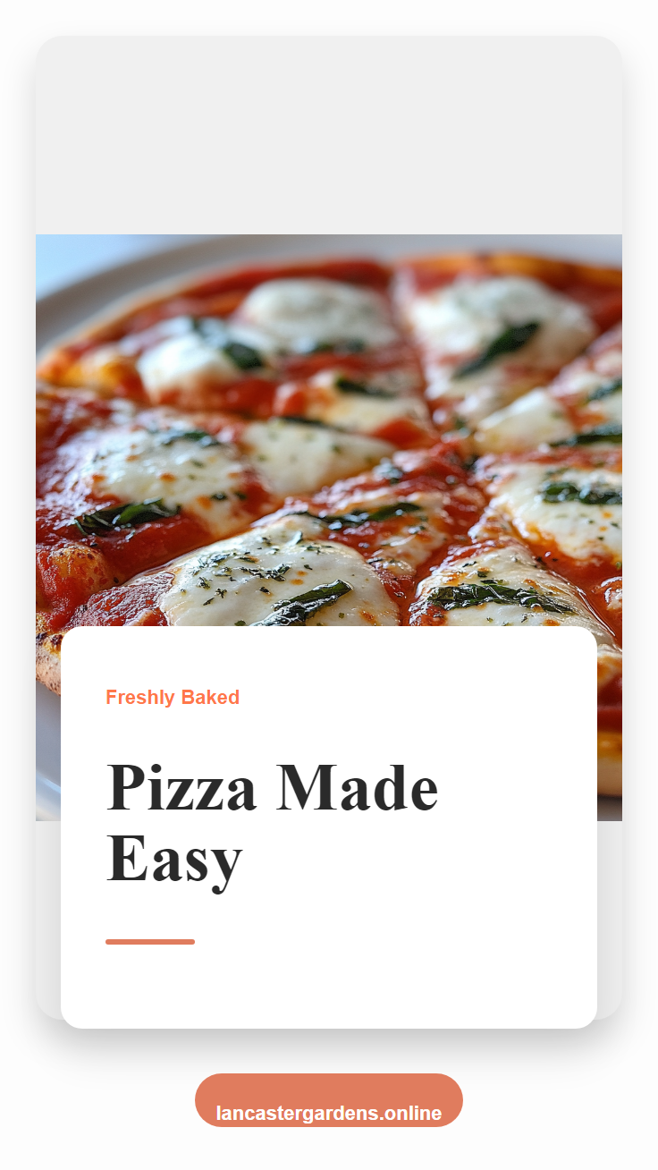 Homemade Pizza with crispy potato crust and vegetable filling a white plate overhead view